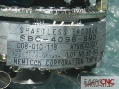 SBC-4096-6MD OHE-4096-SC BKO-M6034H Nemicon shaftless encoder used