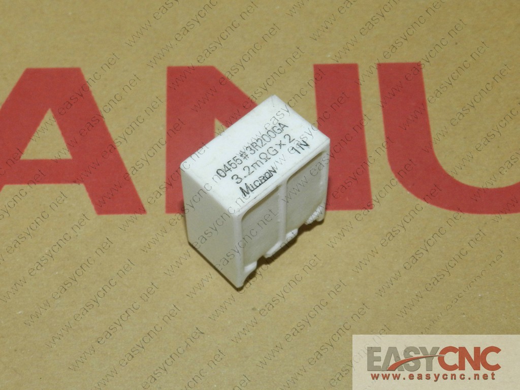 A40L-0001-0455#3R200GA  3.2mΩx2 Fanuc resistor 3.2mRGx2 used