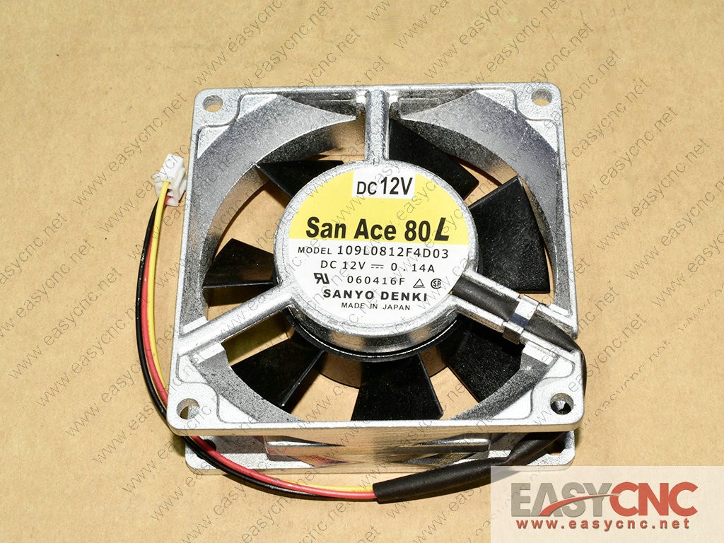 109L0812F4D03 Sanyo fan NEW