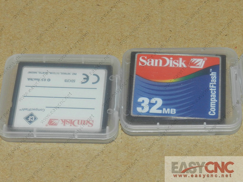 EASYCNC ONLINE SHOPPING 32MB Sandisk Compactflash Industrial Grade New ...