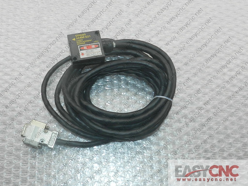 3Z4M-S21 Omron laser displacement sensor used