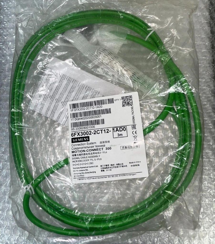 6FX3002-2CT12-1AD0 Siemens Signal Cable 3M NEW