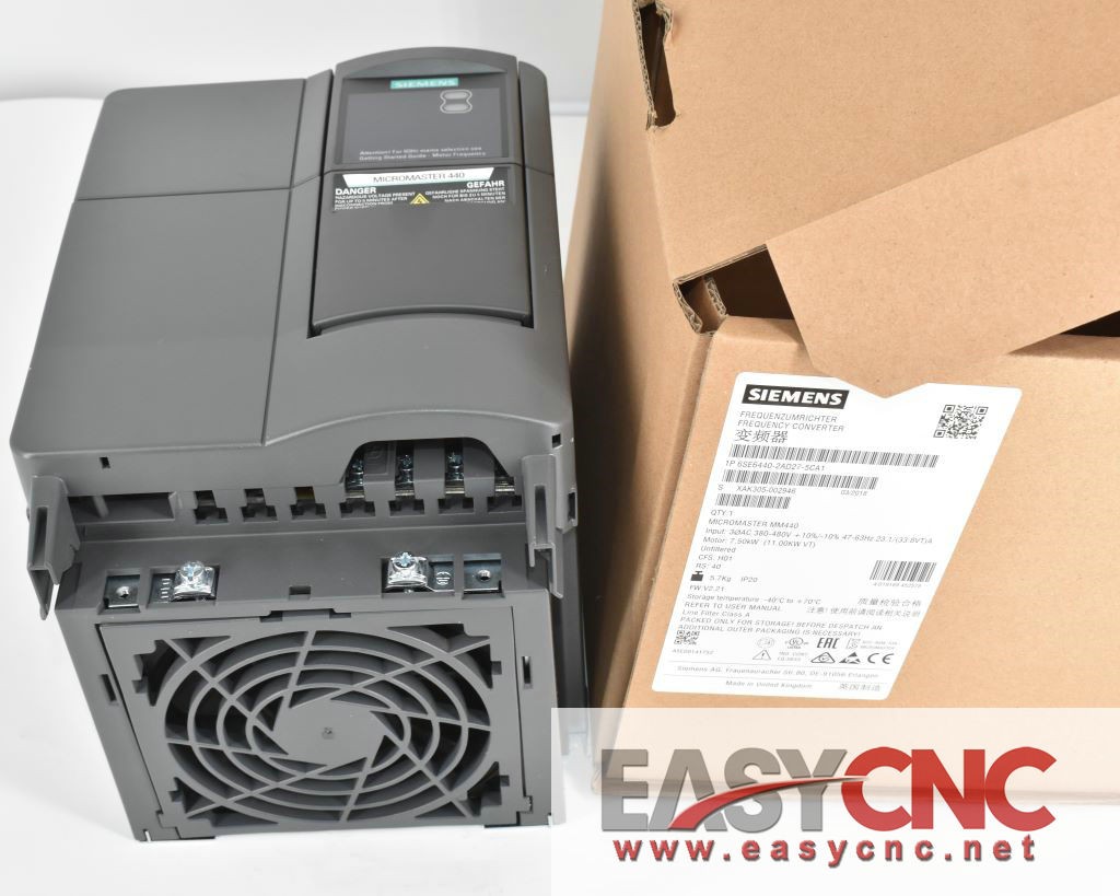 6SE6440-2AD27-5CA1 Siemens Frequency Converter NEW