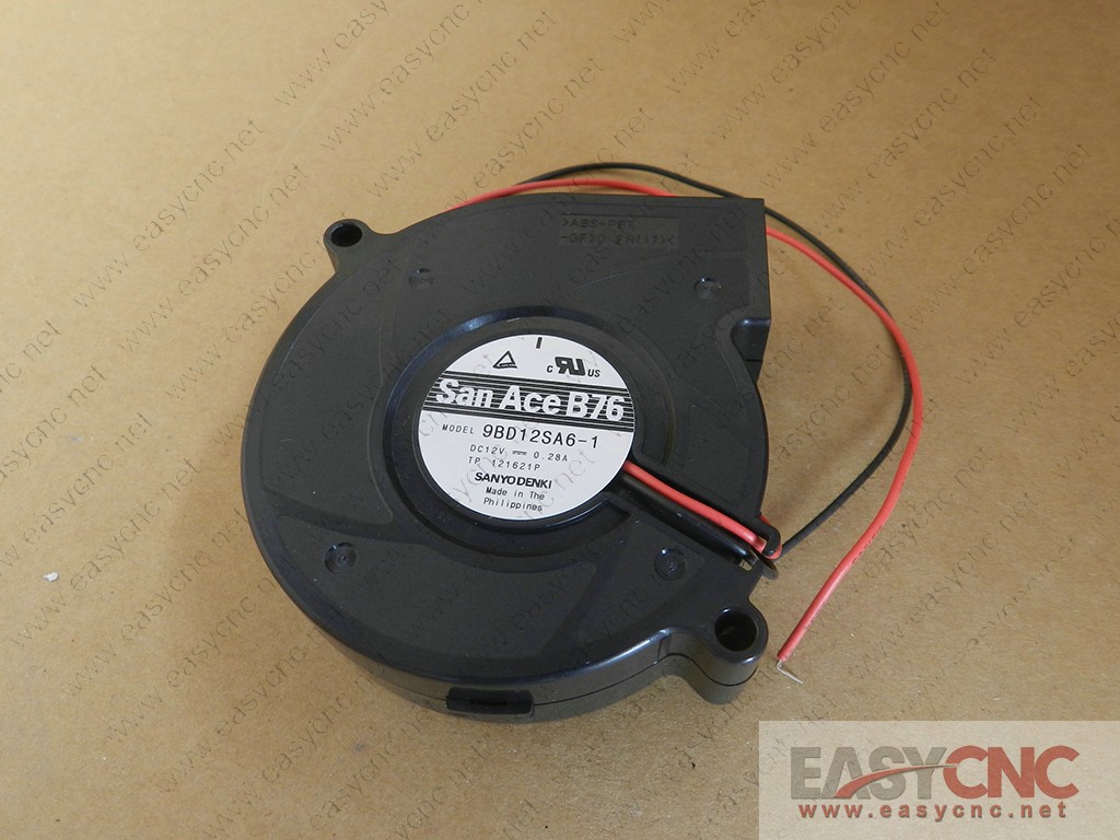 9BD12SA6-1 Sanyo fan 12vdc 0.28a 76*20mm new and original