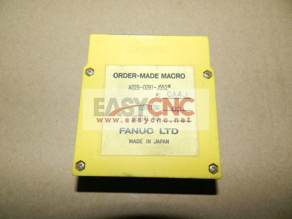 A02B-0091-J552#0A4J  FANUC Card