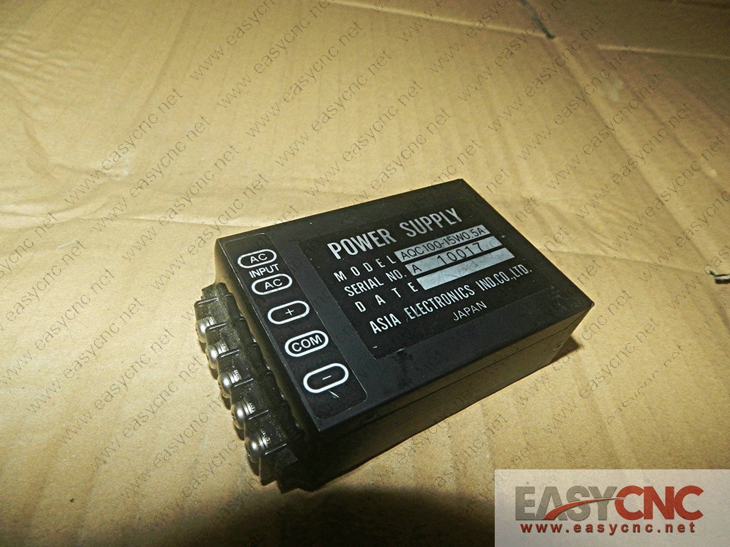 AQC100-15W0.5A ASIA ELECTRONICS POWER SUPPLY USED