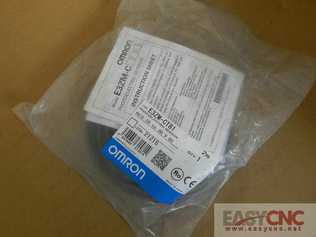 E3ZM-CT81 2M Omron photoelectric sensor new
