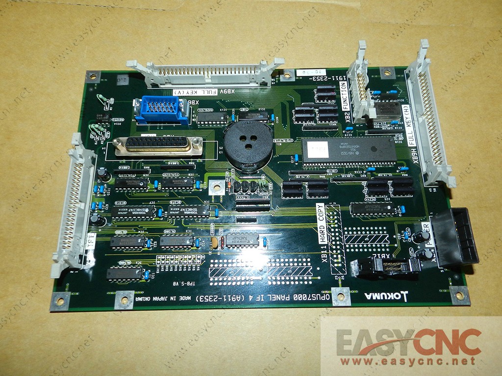 E4809-770-103-A OKUMA OPUS7000 PANEL IF 4 A911-2353 USED