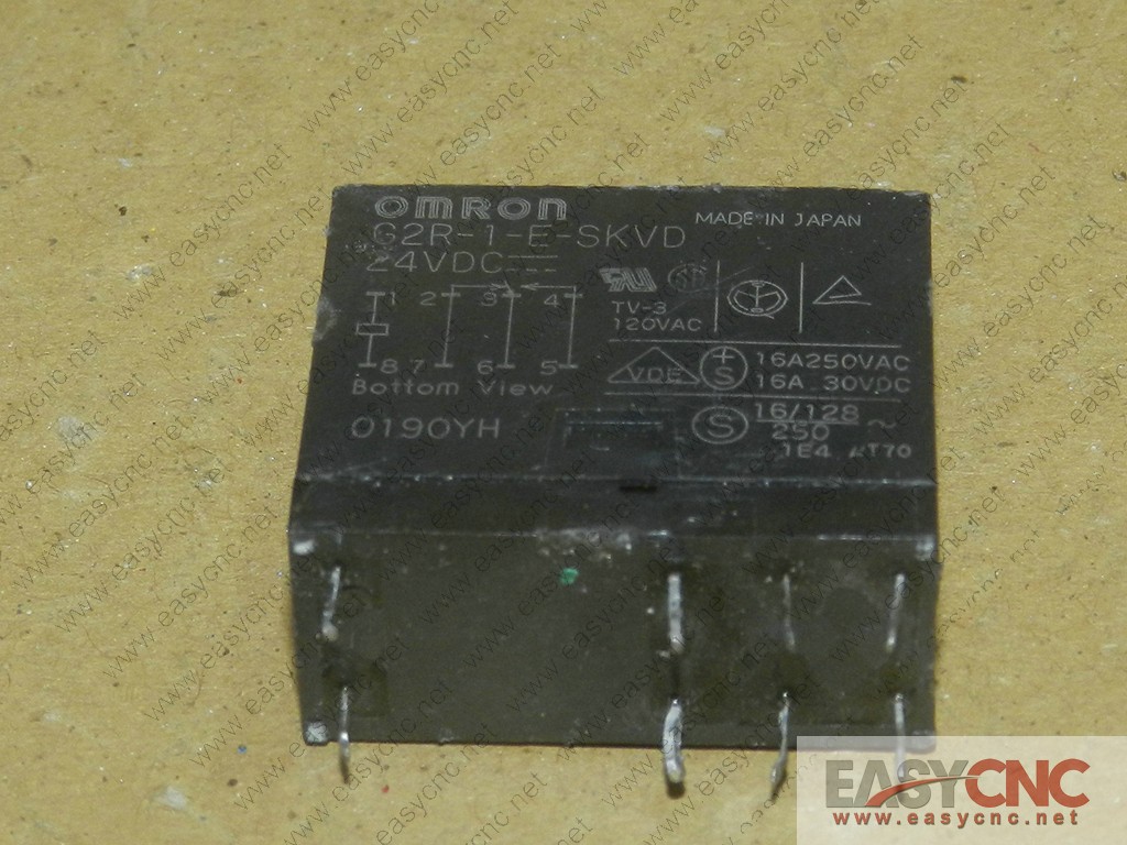 G2R-1-E-SKVD-24VDC Omron relay used