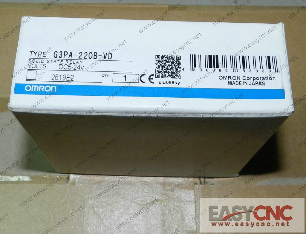 G3PA-220B-VD Omron Solid State Relay New And Original