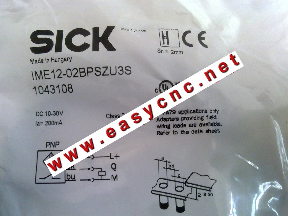IME12-02BPSZU3S SICK NEW AND ORIGINAL