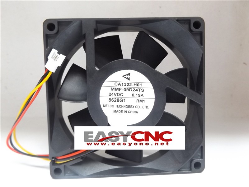 24VDC FAN MMF-09D24TS 1PC For Mitsubishi MMF-09D24TS- RM9 24VDC 0.19A 3-Pin Cooling Fan 3-pin |  eBay