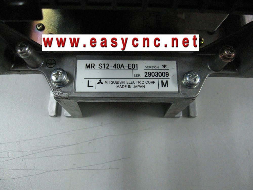 MR-S12-40A-E01 Mistsubishi servo unit used