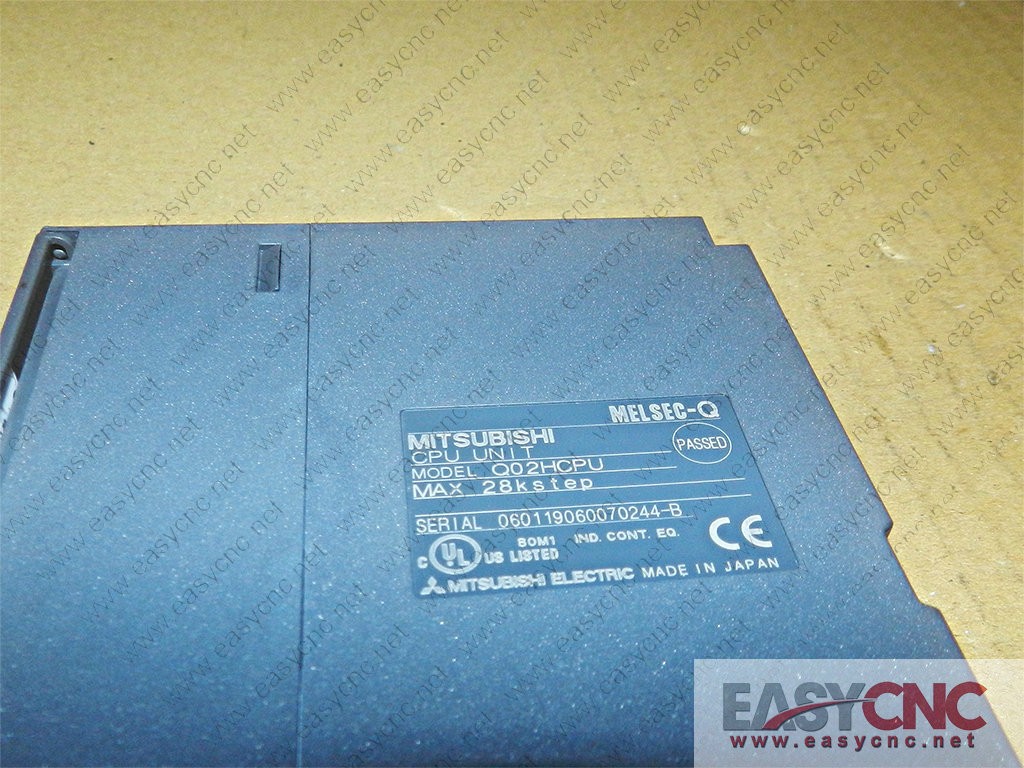 Q02HCPU MITSUBISHI CPU UNIT USED