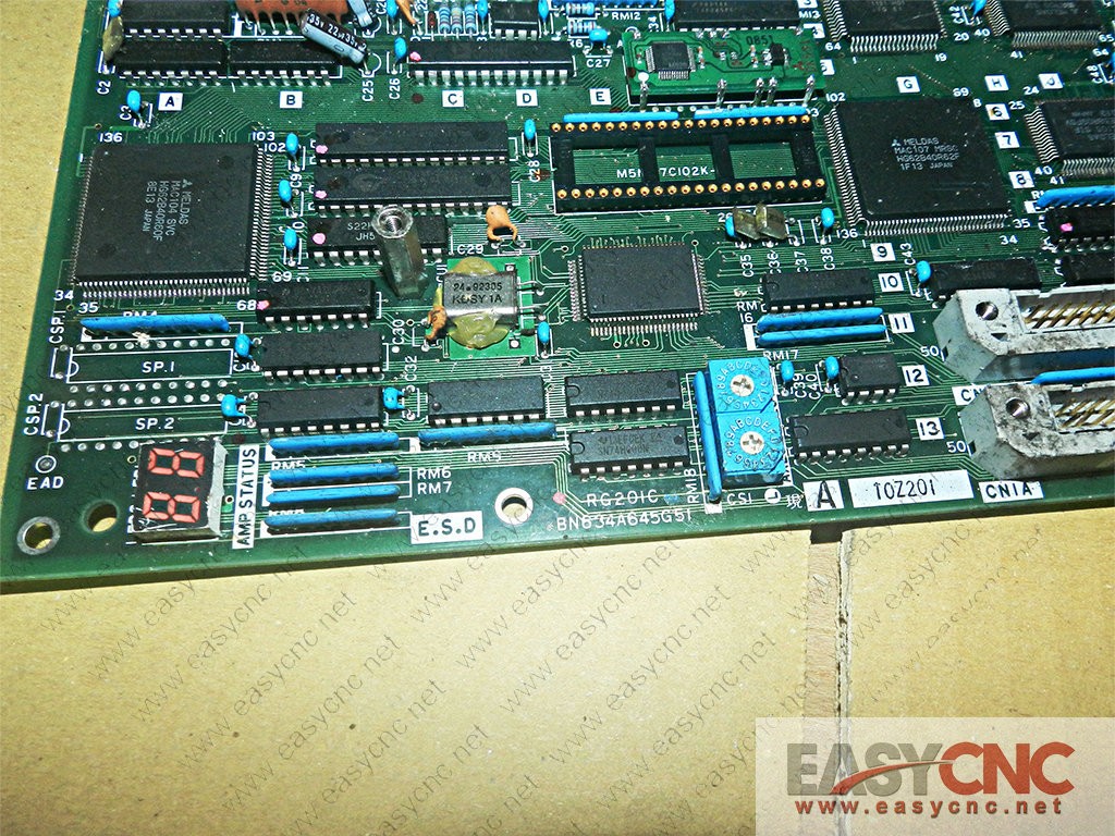 EASYCNC ONLINE SHOPPING RG201C MITSUBISHI PCB USED