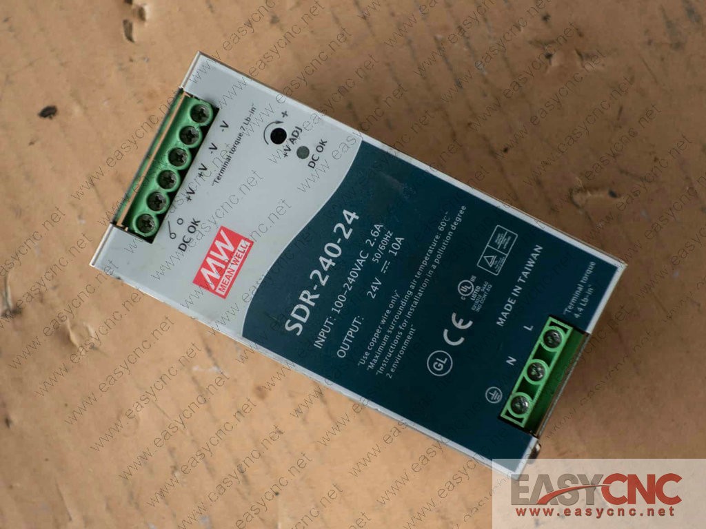 SDR-240-24 Guide switch power supply used