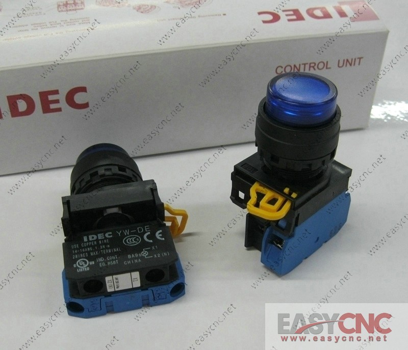 YW1L-M2E10Q0S YW-DE IDEC control unit switch blue new and original