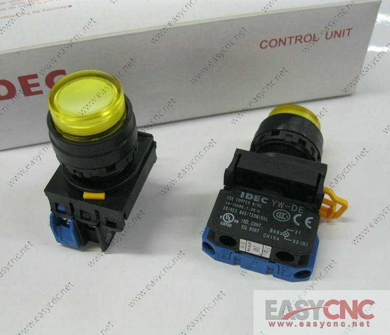 YW1L-M2E10Q0Y YW-DE IDEC control unit switch yellow new and original