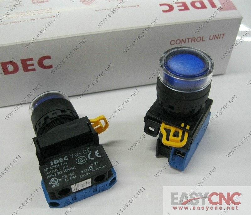 YW1L-MF2E10Q0S YW-DE IDEC control unit switch blue new and original