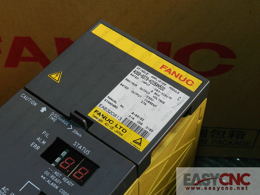 A06B-6078-H206#H500 FANUC SPINDLE AMPLIFIER MODULE