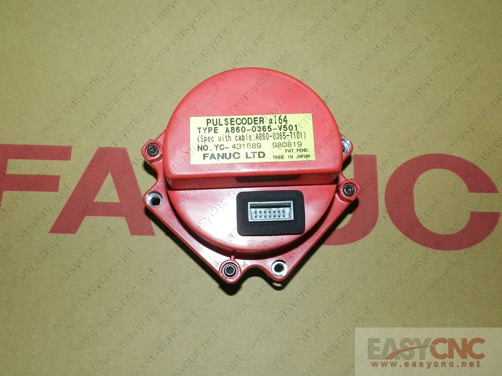 A860-0365-T101 Fanuc pulse coder αI64 high:6cm used