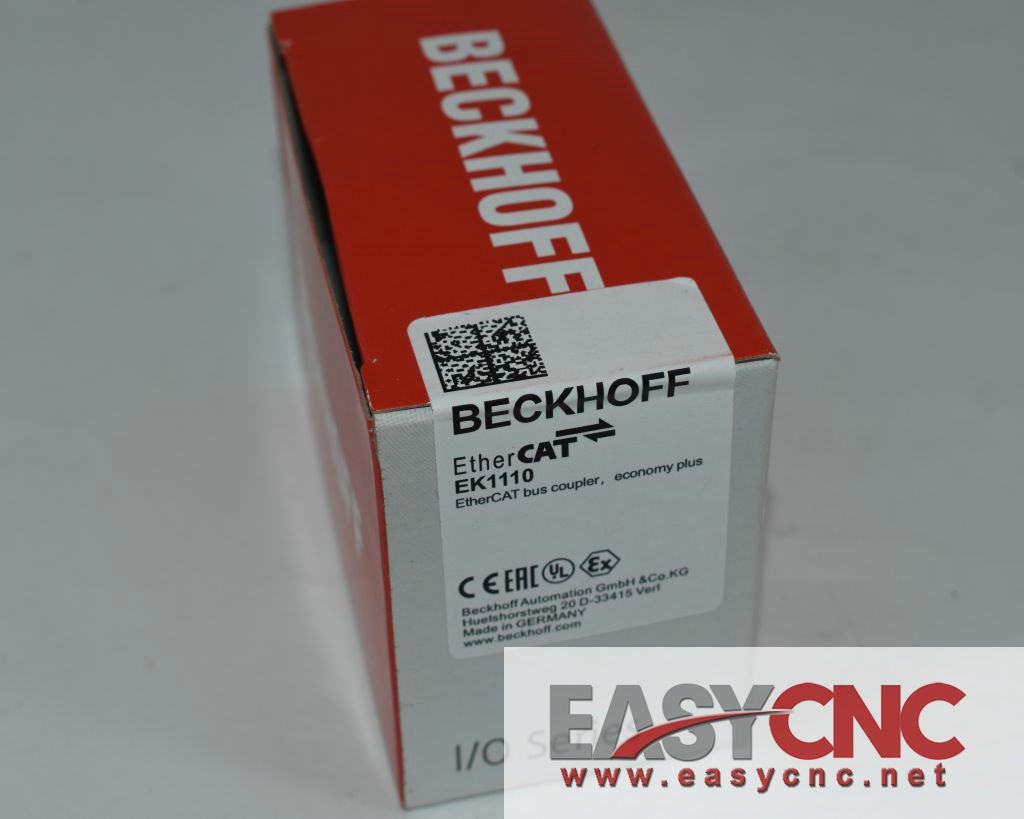 Beckhoff EtherCAT-Verlängerung EK1110 EtherCAT extension module Unit 100BASE-TX Beckhoff EtherCAT-Verlängerung EK1110 EtherCAT extension module Unit 100BASE-TX