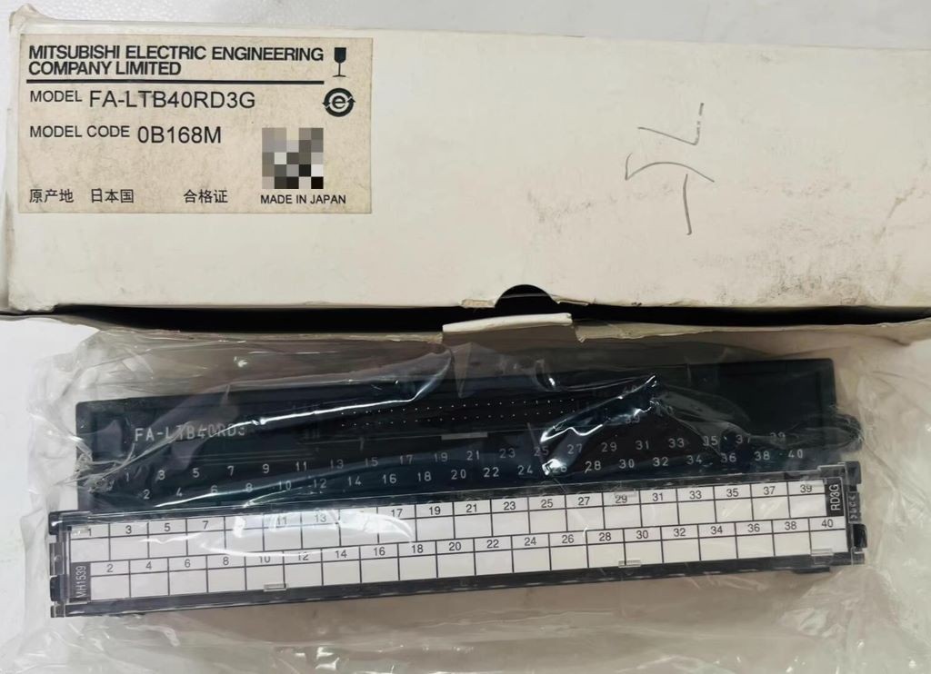FA-LTB40RD3G Mitsubishi Terminal Block With 0.5M/1M/1.5M/2M/3M/5M Wire NEW