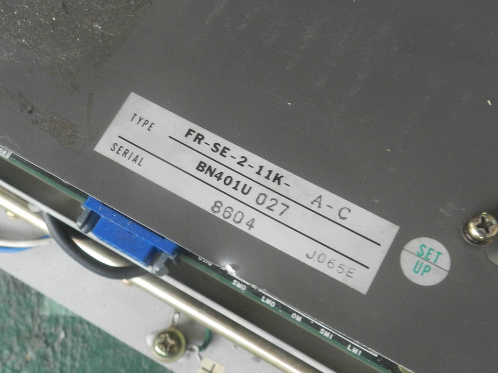 FR-SE-2-11K-A-C Mitsubishi freqrol ac spindle controller model used
