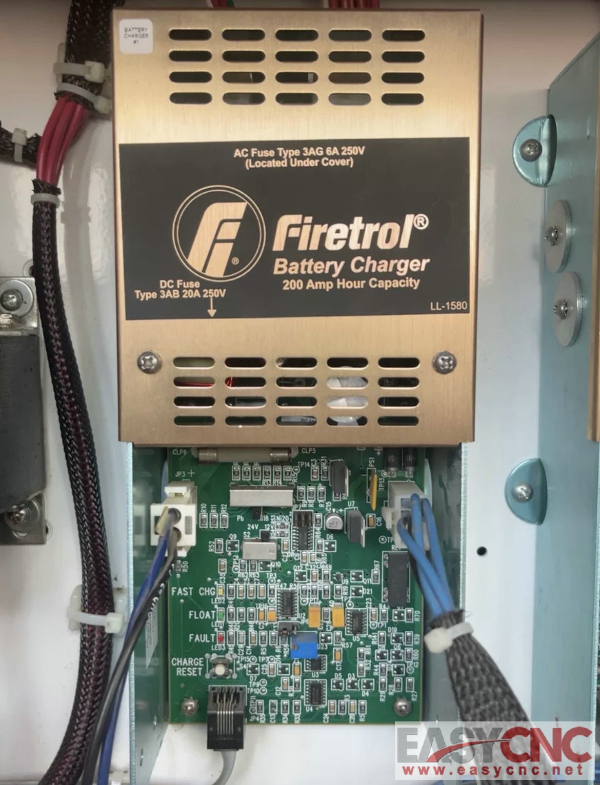 EASYCNC ONLINE SHOPPING LL 1580 Firetrol Battery Charger 200 Amp Hour 