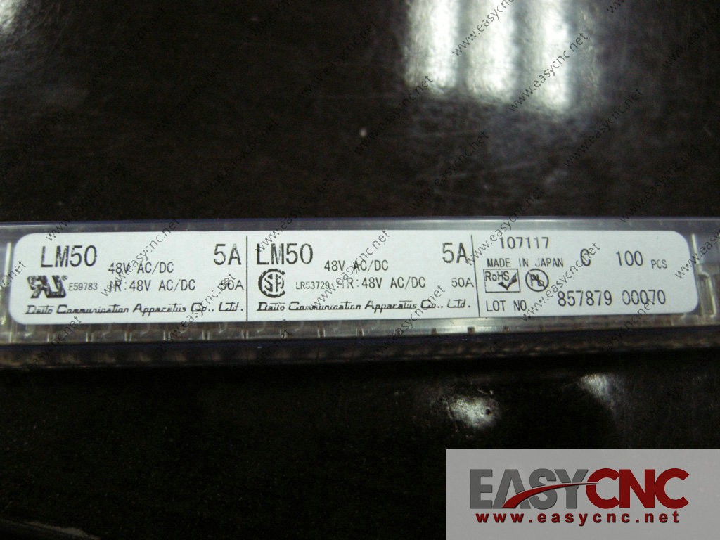 A02B-0236-K100 A60L-0001-0290#LM50 FANUC fuse brand Daito 5.0A