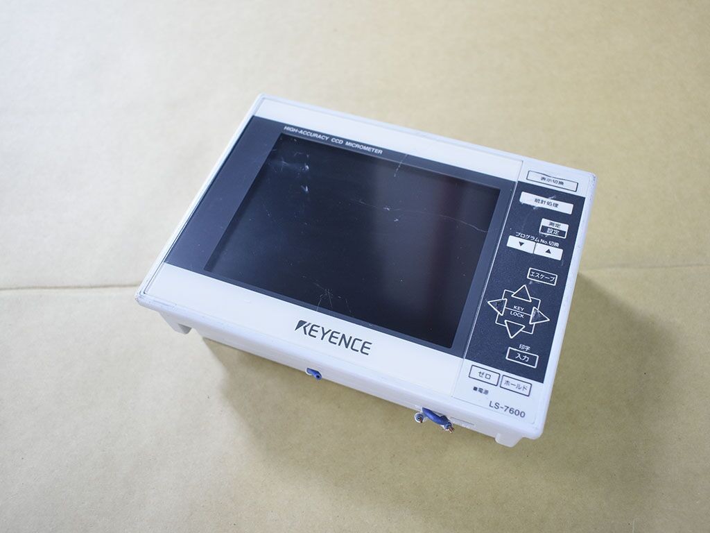 LS-7600 KEYENCE CCD Laser Micrometer With LS-7030M And LS-7030T USED