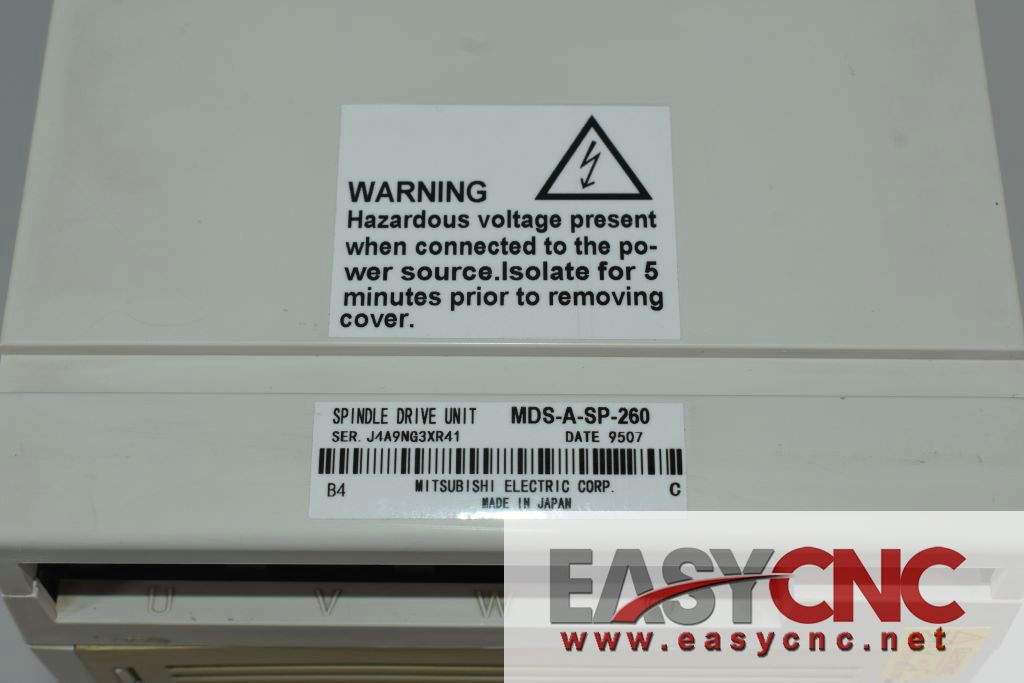 MDS-A-SP-260 Mitsubishi SPINDLE DRIVE UNIT USED