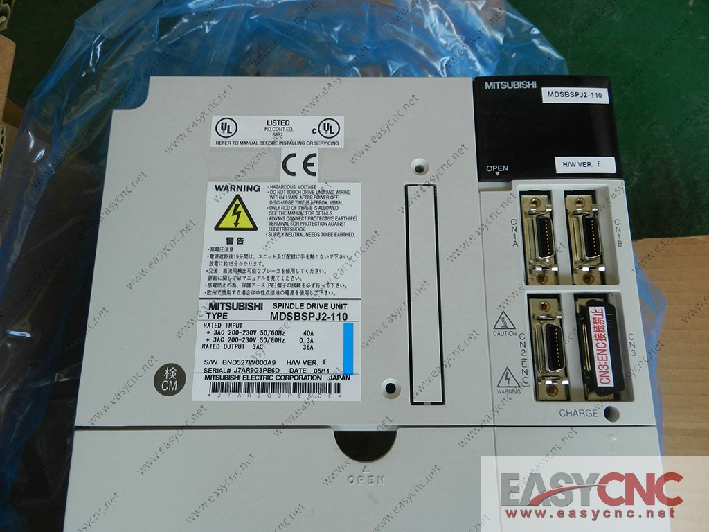 MDS-B-SPJ2-110 MDS-B-SPJ2-110 Mitsubishi spindle drive unit new