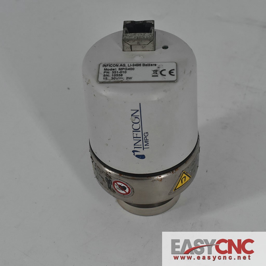 MPG400-351-010 Inficon vacuum transducer USED