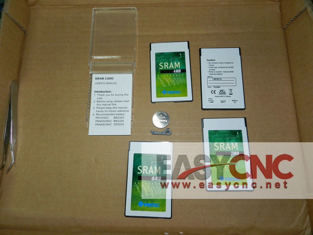 S65001 PCMCIA SRAM PC card 1MB