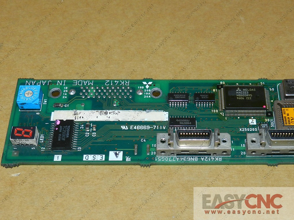 RK412 RK412A BN634A770G51 Mitsubishi PCB used