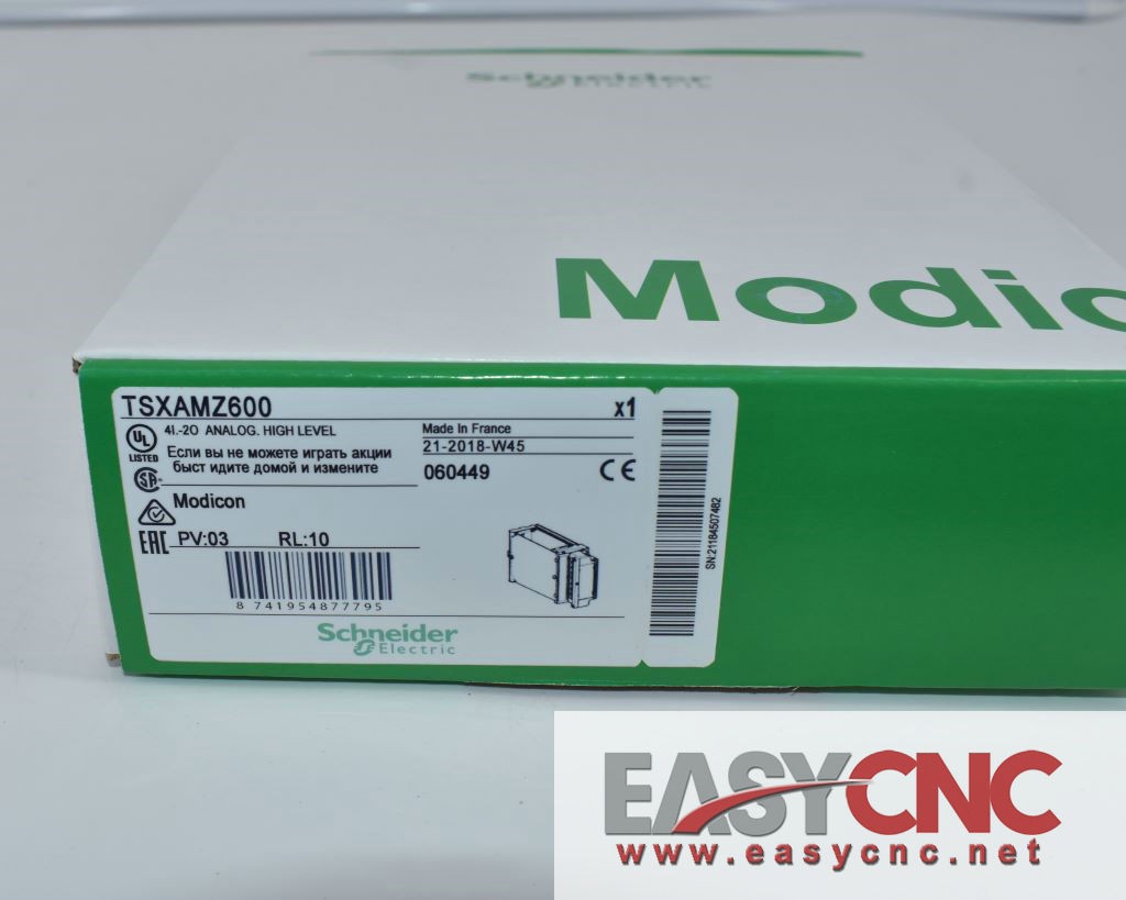 TSXAMZ600 Schneider Analog I/O Module NEW