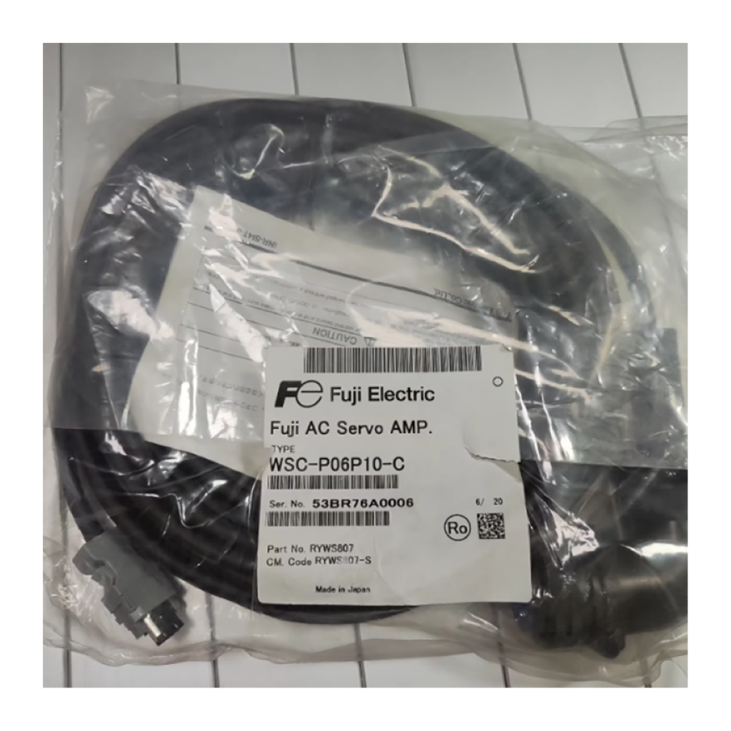 WSC-P06P10-C Fuji Servo Motor Encoder Cable 10M NEW