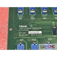 D70YC003960 MTU-100 X7-151-58 MAZAK PCB USED