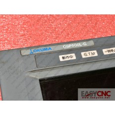 OSP500L-G OKUMA graphic panel used