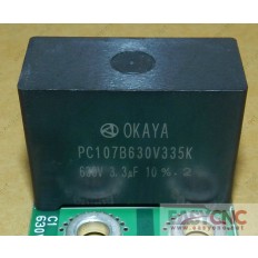 PC107B630V335K Okaya capacitor 630V 3.3uF used