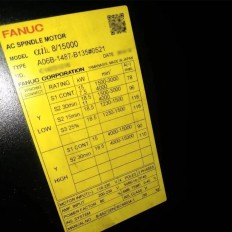 A06B-1487-B135#0521 Fanuc AC Spindle Motor aiIL 8/15000 New And Original