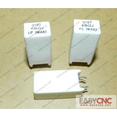 A40L-0001-0187#043KohmJ Fanuc resistor 0187 43KohmJ used