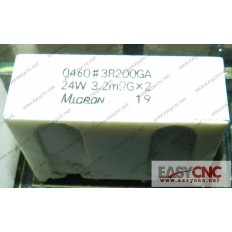 A40L-0001-0460#3R200GA 3.2mΩGx2 Fanuc resistor used