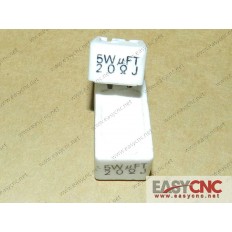 A40L-0001-5WuFT#R20ohmJ Fanuc resistor 20ohmJ 5WuFT used