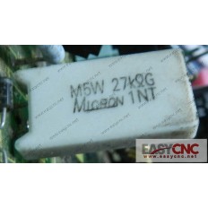 A40L-0001-M5W#27KΩG Fanuc resistor M5W 27KΩG used