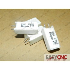 A40L-0001-R3W#27KΩJ Fanuc resistor R3W 27KΩJ used