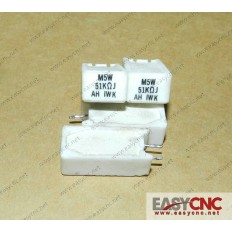 A40L-0001-M5W#R51KΩJ Fanuc resistor M5W 51KΩJ used
