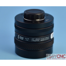 OPTART Industrial lens MK25M-5MP 5 million pixels 25mm USED