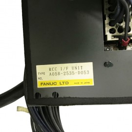 A05B-2535-D053 Fanuc RCC I/F UNIT Robotics Signal Cable Used